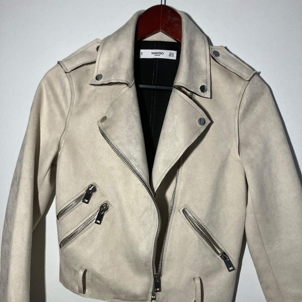 Suede Jacket Mango